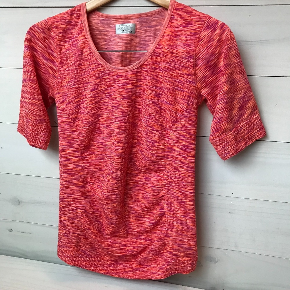 Athleta Radiance Tee Space Dye Medium